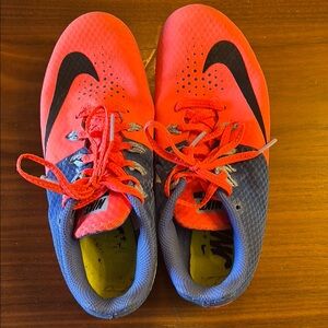 Nike Red and Blue Athletic Shoes